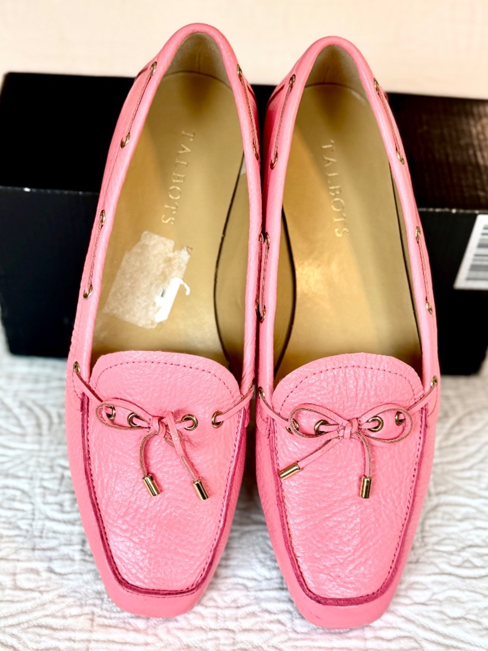 Women's Talbot's Becca Driving Mocs in Primrose Pink - Size 10M